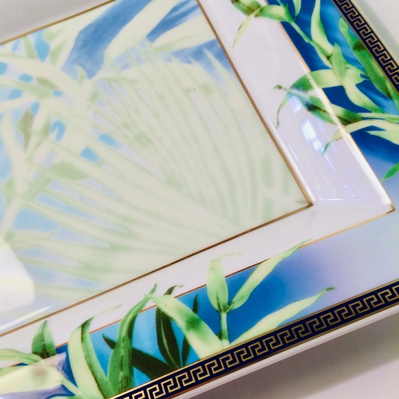 Versace Rosenthal Jungle Large Square Tray Dish - Picture 5 of 8